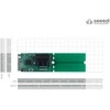Seeed Studio PCIe 3.0x2 M.2 NGFF raktas B į SATA 3.0 6Gb/s konverteris - 2 prievadai - JMB585 - skirtas Odyssey-X86J4105 - Seeedstudio 103990565
