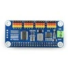 Servo valdiklio priedėlis, skirtas Raspberry Pi, 16 kanalų, 12 bitų, I2C, Waveshare 15275