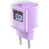 Sieninis įkroviklis Acefast A53 Sparkling serija PD 30W GaN (violetinė)