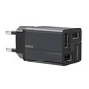 Sieninis įkroviklis Remax, RP-U43, 4x USB, 3.4A (juodas)