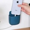 Oem Sieninis laikiklis telefonui - pilkas - Stovas išmaniajam telefonui - nuotolinio valdymo pultas - smulkūs daiktai