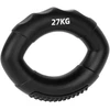 Silikoninė rankena rankų reabilitacijai, 0 - 27 kg, juoda, REBEL ACTIVE