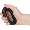 Silikoninė rankena rankų reabilitacijai, 0 - 27 kg, juoda, REBEL ACTIVE
