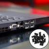 Oem Silikoninis USB tinklo prievado dangtelis - juodas - tinklo prievado dangtelis