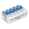 Simet SCP kištukinių greitųjų jungčių rinkinys, su SCL svirtimi ir SCS2 COMBO kiauryminėmis greitosiomis jungtimis 4 - 4mm 450V - Ideali Greitoji jungtis - 240 vnt.