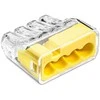 Simet SCP4 B10 plug-in greitoji jungtis - 4 takeliai 4mm 32A/450V - Perfect Quick connector - 10 vnt.