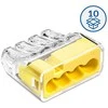 Simet SCP4 B10 plug-in greitoji jungtis - 4 takeliai 4mm 32A/450V - Perfect Quick connector - 10 vnt.