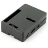 Raspberry Pi juodas dėklas Cube kampinis vaizdas