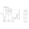 Oem SK6 CNC linijinio veleno galo kronšteinas – SH6A – SK-6