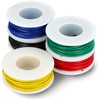Skirtingų spalvų 22AWG vielos ričių rinkinys - 5 vnt - justPi