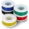 Skirtingų spalvų 30AWG vielos ričių rinkinys - 5 vnt - justPi