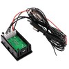 Oem Skydinis termometras su zondu – DC 4-28V – 55 ~ + 120°C – Du kanalai – Raudona/Žalia