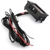 Oem Skydinis termometras su zondu – DC 4-28V – 55 ~ + 120°C – Du kanalai – Raudona/Žalia