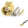 Oem SMA-J-1.5 kabelio SMA kištuko kištukas - Tiesus adapteris -