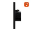 Išmanusis šviesos jungiklis WiFi Avatto TS02-EU-B1 1 Way TUYA (juoda)