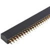 Oem Smeigtuko lizdas 2.54 mm - 1x40 auksinis kaištis - moteriškas
