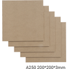 Snapmaker MDF medienos lakštai - A250 - 200x200x3mm - 5 vnt