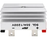 SQL 50A 1200V trifazis tiltinis lygintuvas su radiatoriumi, trifazis