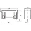 Oem Stiklinio saugiklio lizdas 5x20mm -BLX-A-FUSE - lizdas - rankena