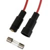 Oem Stiklinio saugiklio lizdas 6x30mm - su laidais - lizdas - rankena
