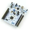 STM32 Nucleo-F334R8 vystymo plokštės viršutinė dalis