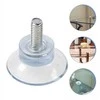 Oem Siurbtukas su M6 sriegiu 32×25mm apvali kojelė stiklo paviršiams 4vnt