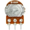 Oem Sukamasis potenciometras 100kΩ tiesinis su jungikliu 1/8W - 5 vnt