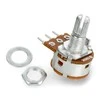 Oem Sukamasis potenciometras 100kΩ tiesinis su jungikliu 1/8W - 5 vnt