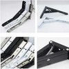 Oem Sulankstoma baldų atrama - 20cm - juoda - metalinė atrama