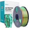 Sunlu PLA+ Silk Tri-Color Filament (oranžinis, mėlynas, and žalias)