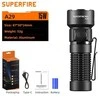 Superfire Žibintuvėlis X18-Z ultravioletinės šviesos UV 365nm, 2W, IP44, 1x AAA
