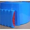 Oem Susitraukianti termo PVC plėvelė 38mm plotis - mėlynos spalvos