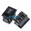 Oem Svirties jungiklis KCD1-203 KCD1-4 - ON/OFF/ON jungiklis - 220V - 6 PIN