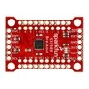 SX1509 I/O išplėtimo plokštė, vaizdas iš viršaus