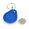 System 7 Security RFID raktų pakabukas S103N-BE - 125kHz - suderinamas su EM4100 - mėlynas - 10 vnt