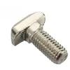 Grąžtas Oem T formos varžtas - M6 x 16mm - 10 vnt, - griovelis - 3030 aliuminio profiliams - T-Bold
