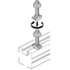Grąžtas Oem T formos varžtas - M6 x 16mm - 10 vnt, - griovelis - 3030 aliuminio profiliams - T-Bold