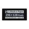 Talpinis jutiklinis ekranas E-paper E-Ink, 2.9” 296x128px, SPI/I2C, nespalvotas, skirtas Raspberry Pi Pico, Waveshare 20051