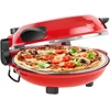 Sumuštinių keptuvas TEESA SUPREME + picos orkaitė, 1200 W, 32 cm, langas, nuimamas akmuo, dviejų šildytuvų valdymas