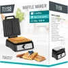 Kruger &amp; Matz TEESA vaflinė, 2 vafliai, 1600W, inox, galios reguliavimas