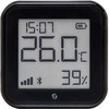 Shelly H&T GEN3 Wifi temperatūros ir drėgmės sensorius juodas