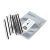 Tiesi auksinių kaiščių 1x40 jungtis su 2.54mm rastru - juoda - 10 vnt - justPi