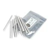 Tiesi auksinių kaiščių 2x40 jungtis su 2.54mm rastru - balta - 10 vnt - justPi