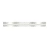 Tiesi auksinių kaiščių 2x40 jungtis su 2.54mm rastru - balta - 10 vnt - justPi