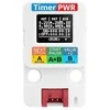 TimerPWR blokas – maitinimo valdymo modulis su 0.66 colio OLED ekranu – INA3221 – Įrenginio išplėtimo modulis – M5Stack U189