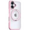 Torras Ostand R Fusion dėklas, skirtas iPhone 16 (rožinis)