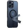 Dėklas Torras Pstand Spin Case, skirtas iPhone 16 Pro (juodas)