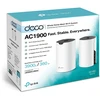 Maršrutizatorius TP-LINK | AC1900 Whole Home Mesh Wi-Fi System | Deco S7 (2-pack) | 802.11ac | 10/100/1000 Mbit/s | Ethernet LAN (RJ-45) jungtys 1 | Mesh Support Yes | MU-MiMO Yes | No mobile broadband | Antenna type Internal