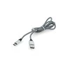 TRACER TRAKBK46265 Cable TRACER USB 2.0 TYPE-C A Male - C Male 1,0m juodas-sidabrinis