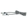 TRACER TRAKBK46265 Cable TRACER USB 2.0 TYPE-C A Male - C Male 1,0m juodas-sidabrinis